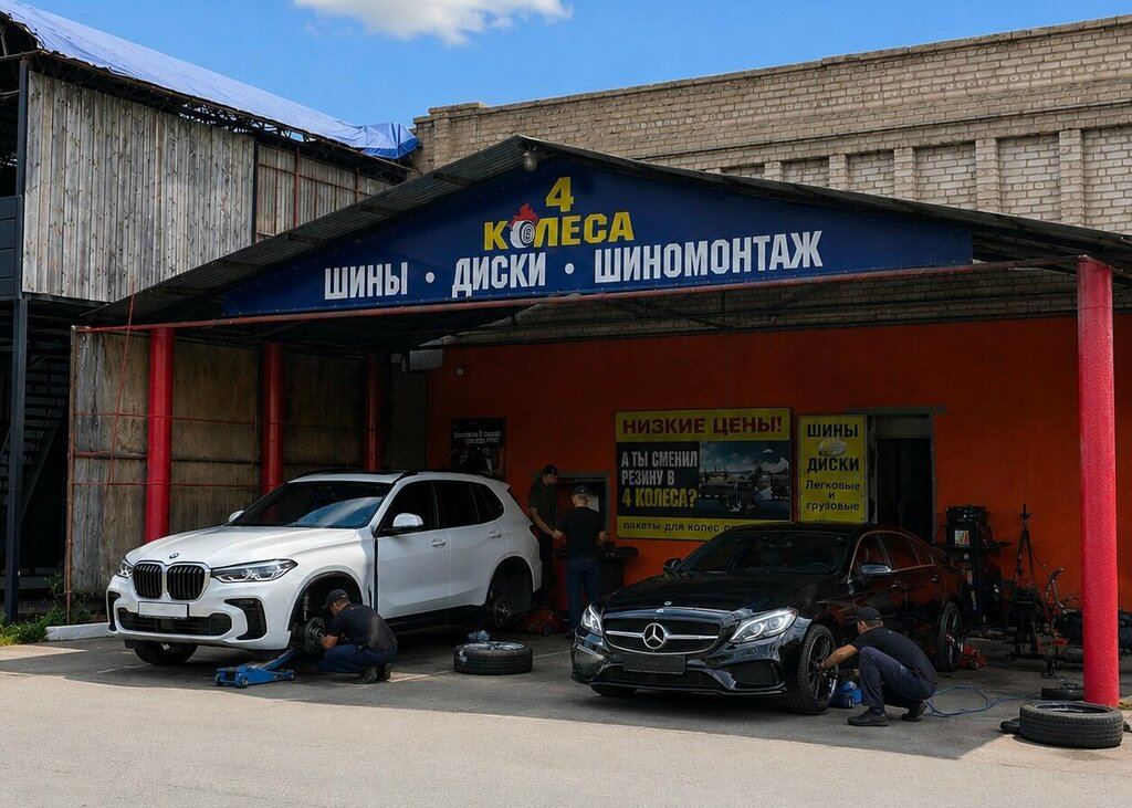 Бокс шинного центра